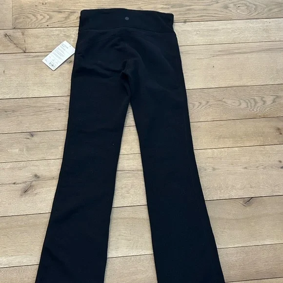 NWT ATHLETA ALTITUDE BLACK POLARTEC POWER STRETCH PANTS SMALL S NEW - Picture 2 of 7